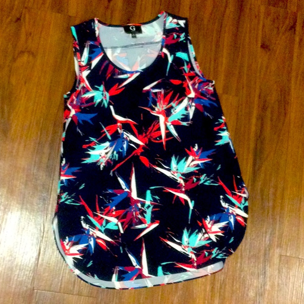 G by Giuliana sleeveless blouse